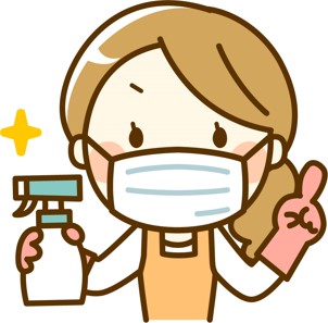 インフルエンザの感染経路、症状、感染対策、予防、消毒方法